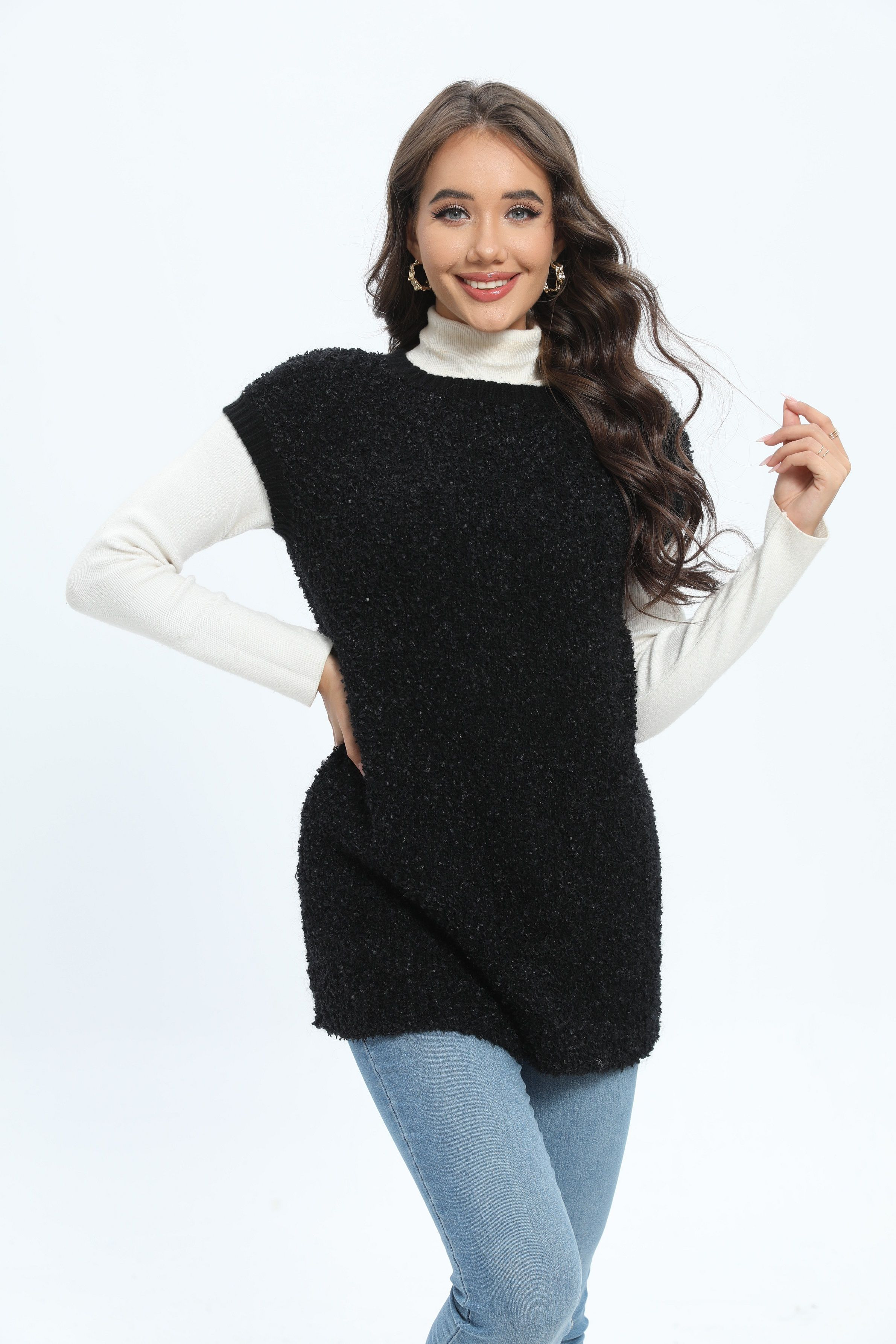 Wool blend Sweater BR-GS007