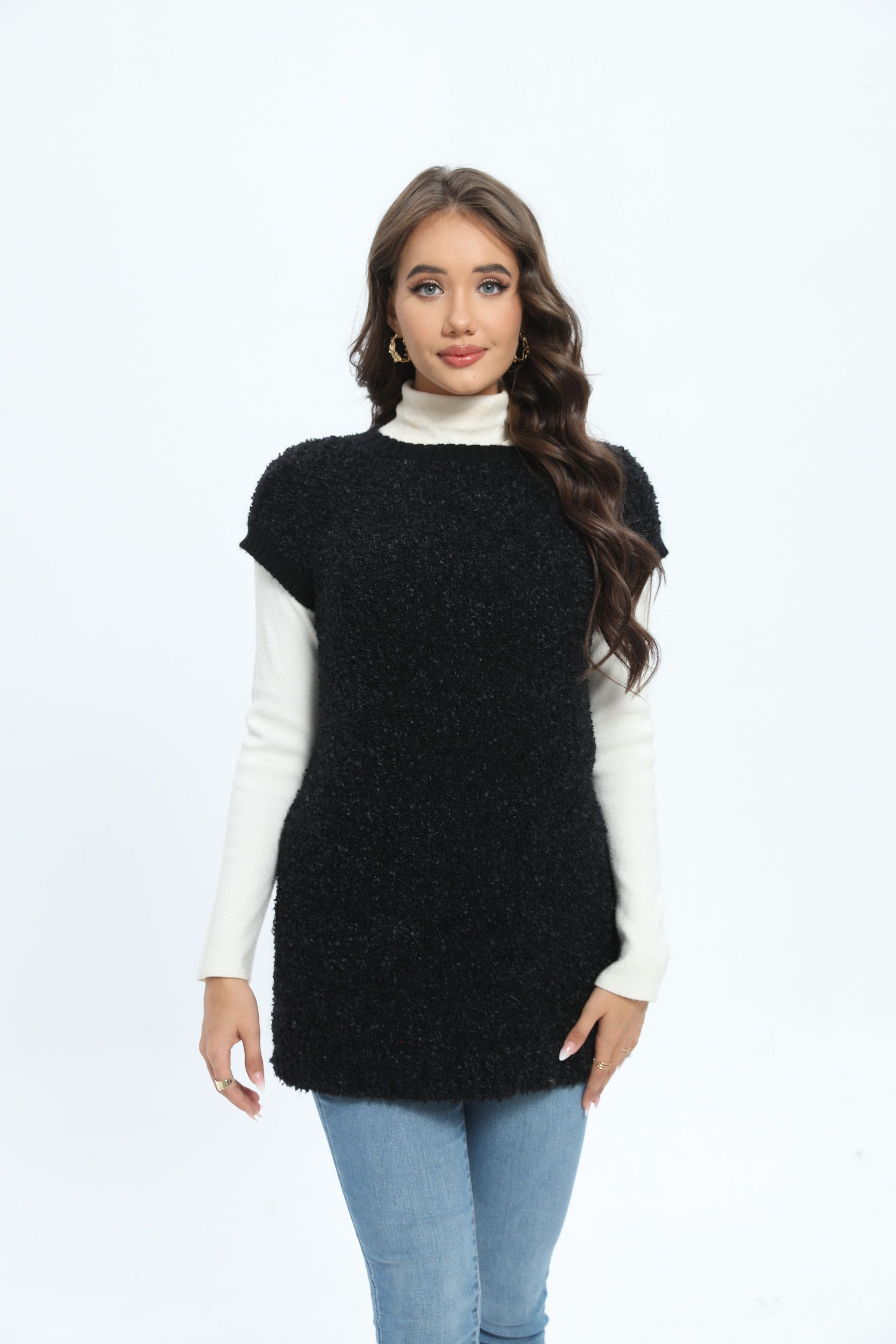 Wool blend Sweater BR-GS007